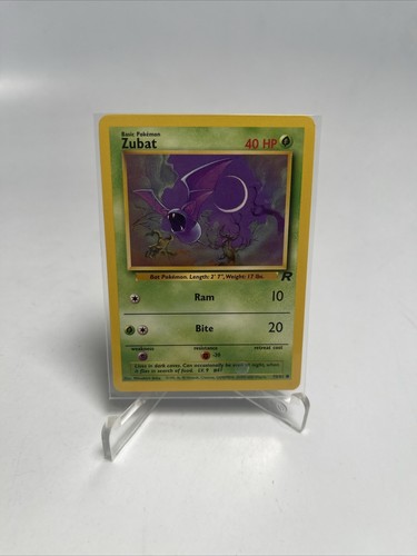 ZUBAT - Team Rocket Set - 70/82 - Common - Pokemon Karte - Unlimited - NM