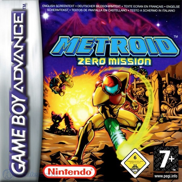 Nintendo Gameboy Advance - Metroid Zero Mission EU Sealed NEU & OVP-image