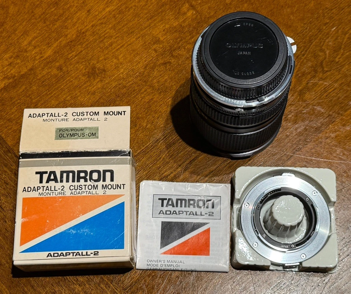 Tamron SP Camera Lenses 28-80mm Focal f/3.5-4.2 Maximum Aperture