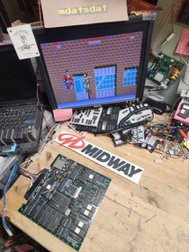 SUPERMAN PCB JAMMA ARCADE MAIN BOARD WORKING!!!! TAITO GENUINE 