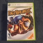 Face Breaker (Microsoft Xbox 360) CIB Complete & Tested Super Clean