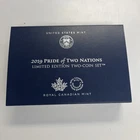 USA CANADA 2019 Pride of Two Nations Limited Special Edition 2-Coin Set in OGP