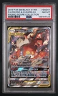 Pokémon 2019 TCG Reshiram & Charizard GX SM201 Black Star Promo Tag Team PSA 8