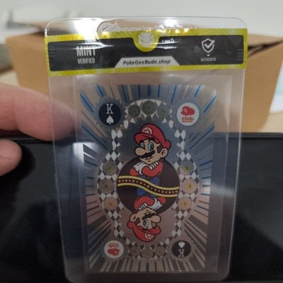 MARIO KING clover Premium Mario Trump Official Club Nintendo Collection