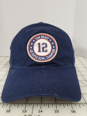 Hat Cap New England Patriots Tom Brady 6x Super Bowl Champion ajustable snapback
