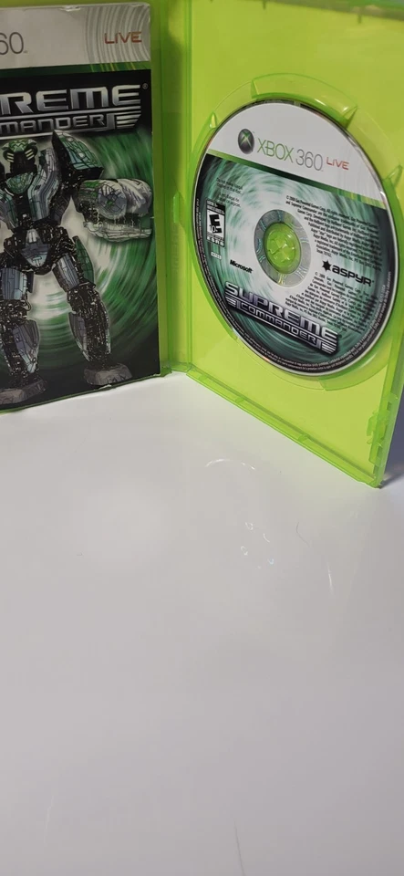 Supreme Commander (Xbox 360) With Manual- Untested - Image 3 of 4