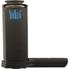 Trident 20 Inch Tall Black Magnetic Pool Child Safety Gate Latch Keyed Alike