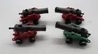 Vintage Playmobil  Pirate Ship Cannons X4