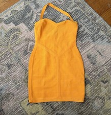House of CB Supermodel Halter Bandage Mini Dress - M