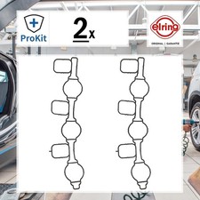 2x ORIGINAL® Elring Dichtung, Ansaugkrümmer für VW TOUAREG PHAETON Audi A4 B8