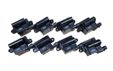 (8) Ton's Ignition Coil GM LS L-Series Truck Engine 1999-2007 Black Square Coils