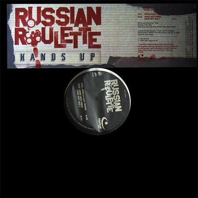 DJ Rush pres. Russian Roulette   Hands Up 12'' White Label   RAR XX2 Abir Roy Mix