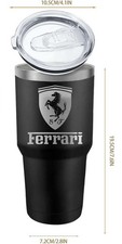 Ferrari Logo 30 Oz Engraved Tumbler Personalize Available Free