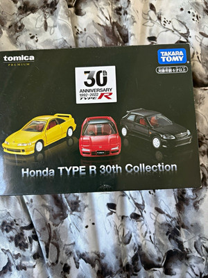 Takara TOMY Tomica Premium Honda Type R 30th 3-Car 1:64 Diecast Set