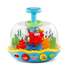 VTech Learn and Spin Aquarium 4.9" x 7.6" x 7.2", Multicolor