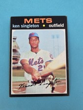 1971 Topps RC #16 Ken Singleton New York Mets BASEBALL Card 7I