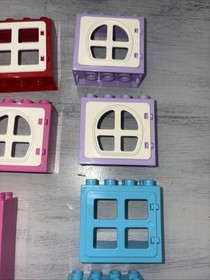 Lego DUPLO House Castle Door and Windows LOT #3600