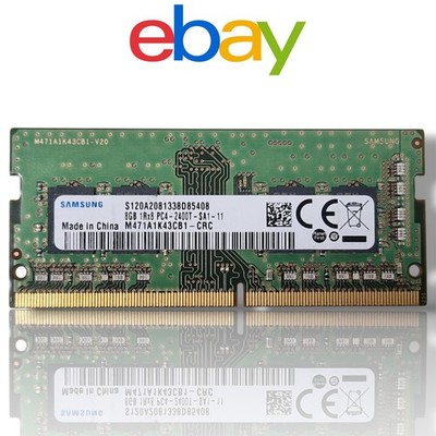   Samsung 8GB DDR4 2400MHz SO-DIMM RAM Laptop Speicher M471A1K43BB1-CRC  #2050
