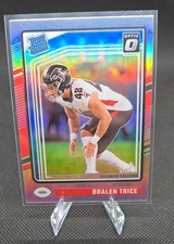 2024 Panini Donruss Optic - Rated Rookie Bralen Trice #212 Holo Prizm (RC)