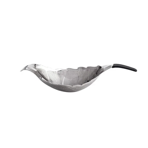 Tea Strainers for Loose Tea Stainless Steel Leaf Shape Infuser Filter Silver
Opens in a new window o