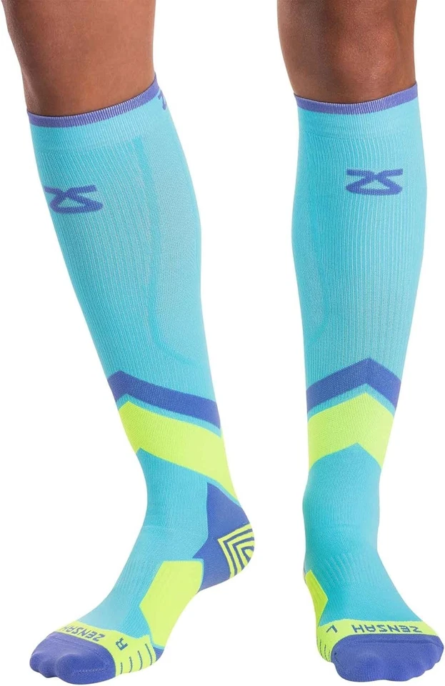 Italian-Made Tech+ Knee-High Running Socks - Enhance Performance & Circulation - Image 3 of 4