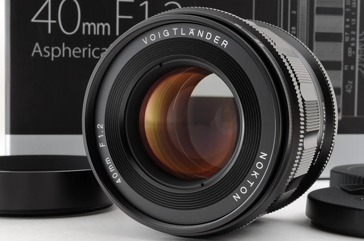 Voigtländer f/1.2 Camera Lenses 40mm Focal for sale | eBay