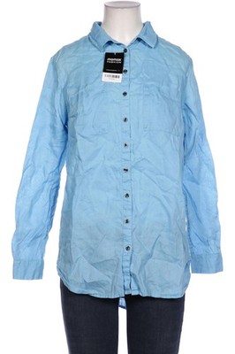 Boden Bluse Damen Oberteil Hemd Hemdbluse Gr. EU 34 Leinen Blau #8pr5bkf