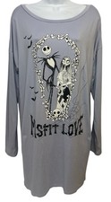 Disney Night Gown The nightmare before Christmas Women  s Sz M Polyester
