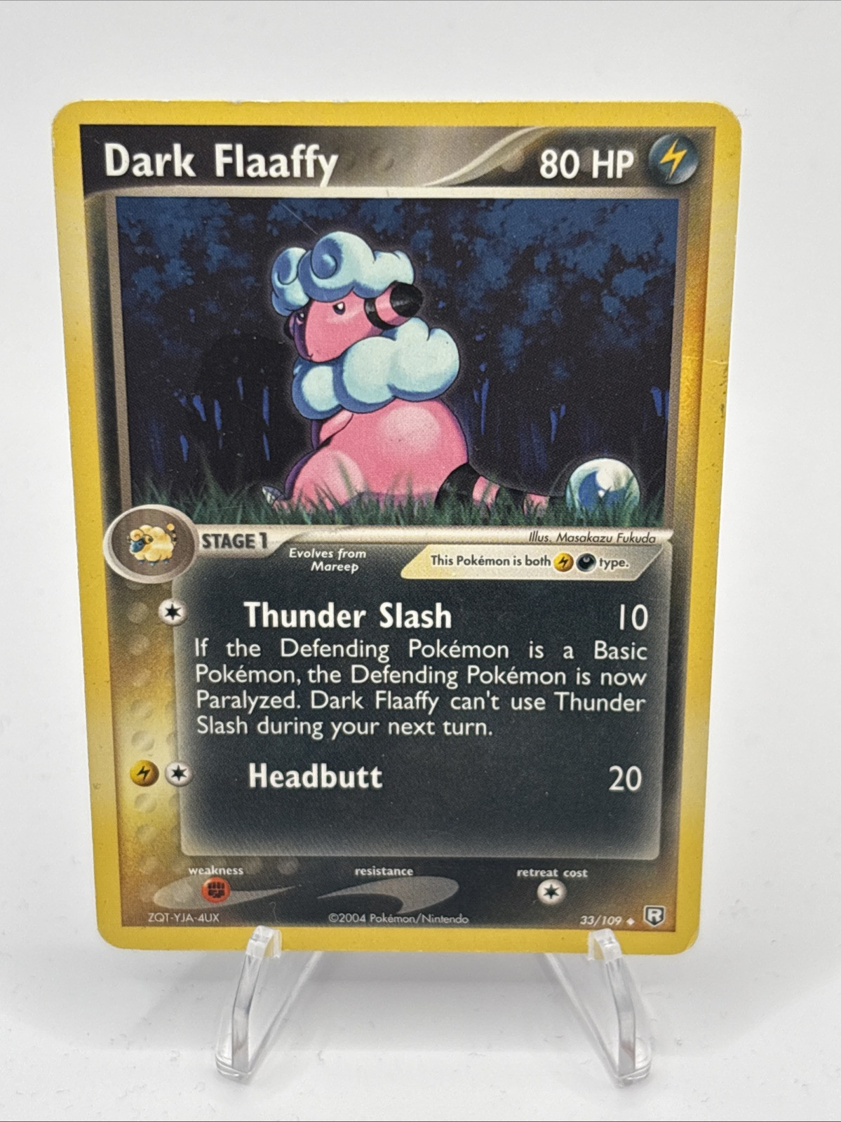 Pokemon TCG Cards Dark Flaaffy 33/109 Team Rocket Returns * 
