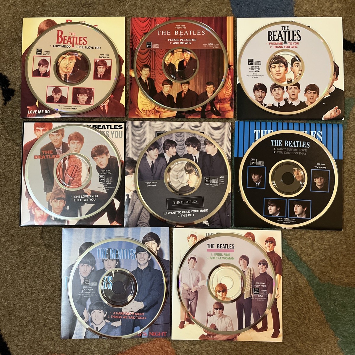The Beatles CD Singles Collection 22枚 THE BEATLES - CD Singles Collection. 22x CD Box Set. Japanese