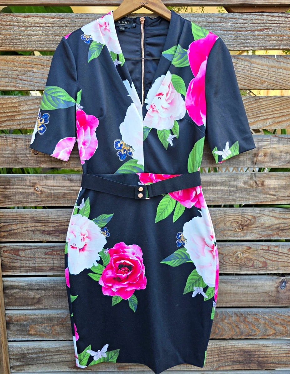 Ted Baker Polyester Floral Sheath Dresses for Women for sale