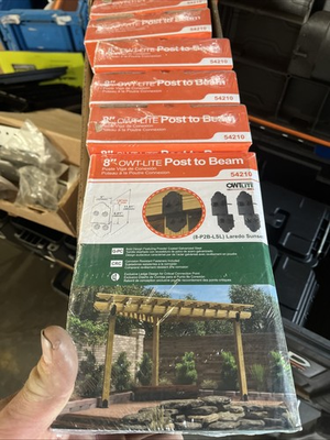 #ad #ad *** Lot Of 6 OZCO OWT 54210 Laredo Sunset 8quot; Post to Beam Connector 2 Pack $118.00