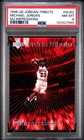 Michael Jordan 1996 Upper Deck Jordan Tribute Chicago Bulls Card #MJ5 PSA 8