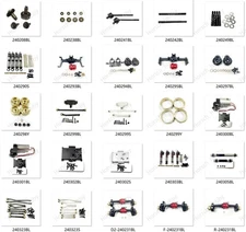 For Hobby plus 4WD 1/18 CR18P RC Rock Crawler Car Alloy Upgraded Parts Black