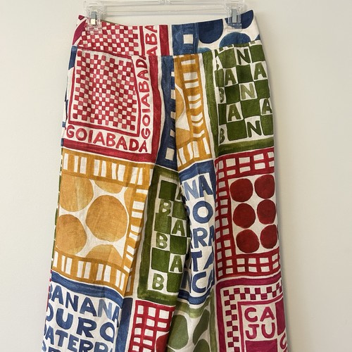 Farm Rio for Anthropologie Hose weites Bein Small - Bild 6 von 7