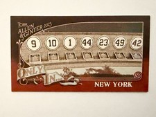 2023 Topps Allen & Ginter #OI-19 Only In... NEW YORK Yankees Mini Monument Park