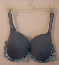 Wacoal Instant Icon Size 38D T-Shirt Bra - Blue - Lace - Underwire - 853322
