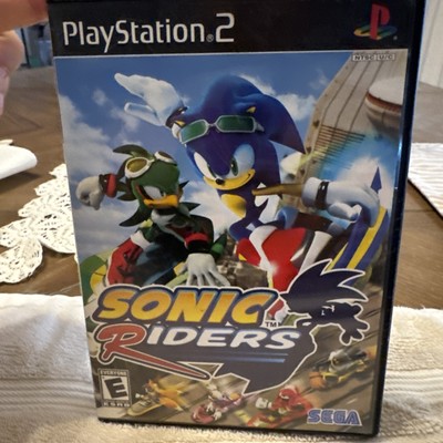 Sonic Riders (Sony PlayStation 2, 2006) PS2 Black Label CIB Complete