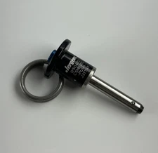 Jergens 850602 Quick Release Pin 5mm Button Handle Stainless Steel Aluminum thumbnail 1