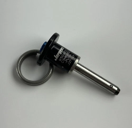 Jergens 850602 Quick Release Pin 5mm Button Handle Stainless Steel Aluminum