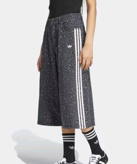 ★ADIDAS★ ANIMAL STN SHORTS LEOPARD BROWN KA2673 KA2672 adidas Originals Leopard Satin Womens Shorts Multi Color