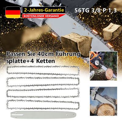 Sägenspezi Schwert-Set 40cm Für Stihl MS251 - 2 Halbmeißelketten 3/8P