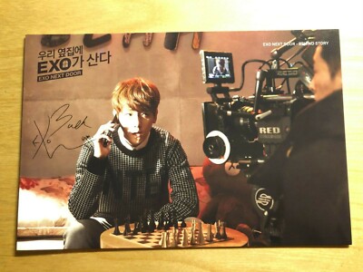 EXO Baekhyun Exo Next Door official postcard Line Naver