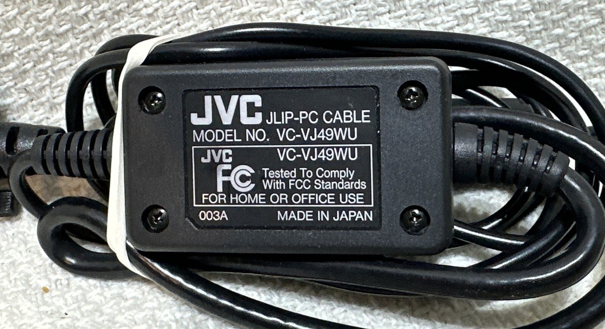 JVC JLIP-PC Cable (VC-VJ49WU) for GR-DVL9000 MiniDV Camcorder((D-2