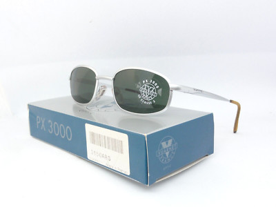 VUARNET 150 SILVER VINTAGE SUNGLASSES 90S   GLASS LENS PX 3000 NEW IN BOX