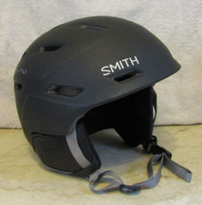 Smith Mission Matte Black Helmet Size Medium