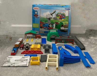 thomas and cranky train set