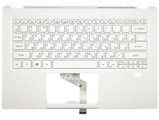 Acer Swift SF514-54T Palmrest Cover Keyboard Russian White Backlit 6B.HLJN8.006