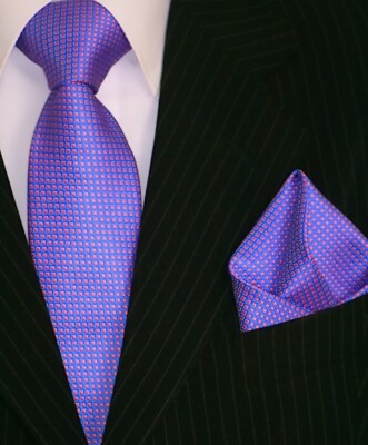 Binder de Luxe Krawatte Einstecktuch Krawatten Set Tie 162 blau orange