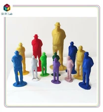 UMARELL Anziano che osserva i cantieri ottimo come regalo di Natale